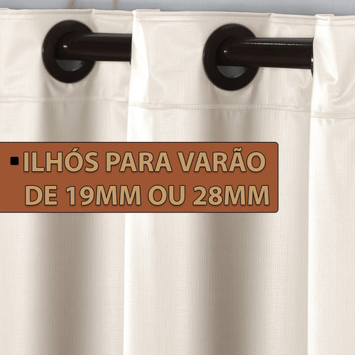 CORTINA BLACKOUT DE PVC - TAMANHO PADRÃO
