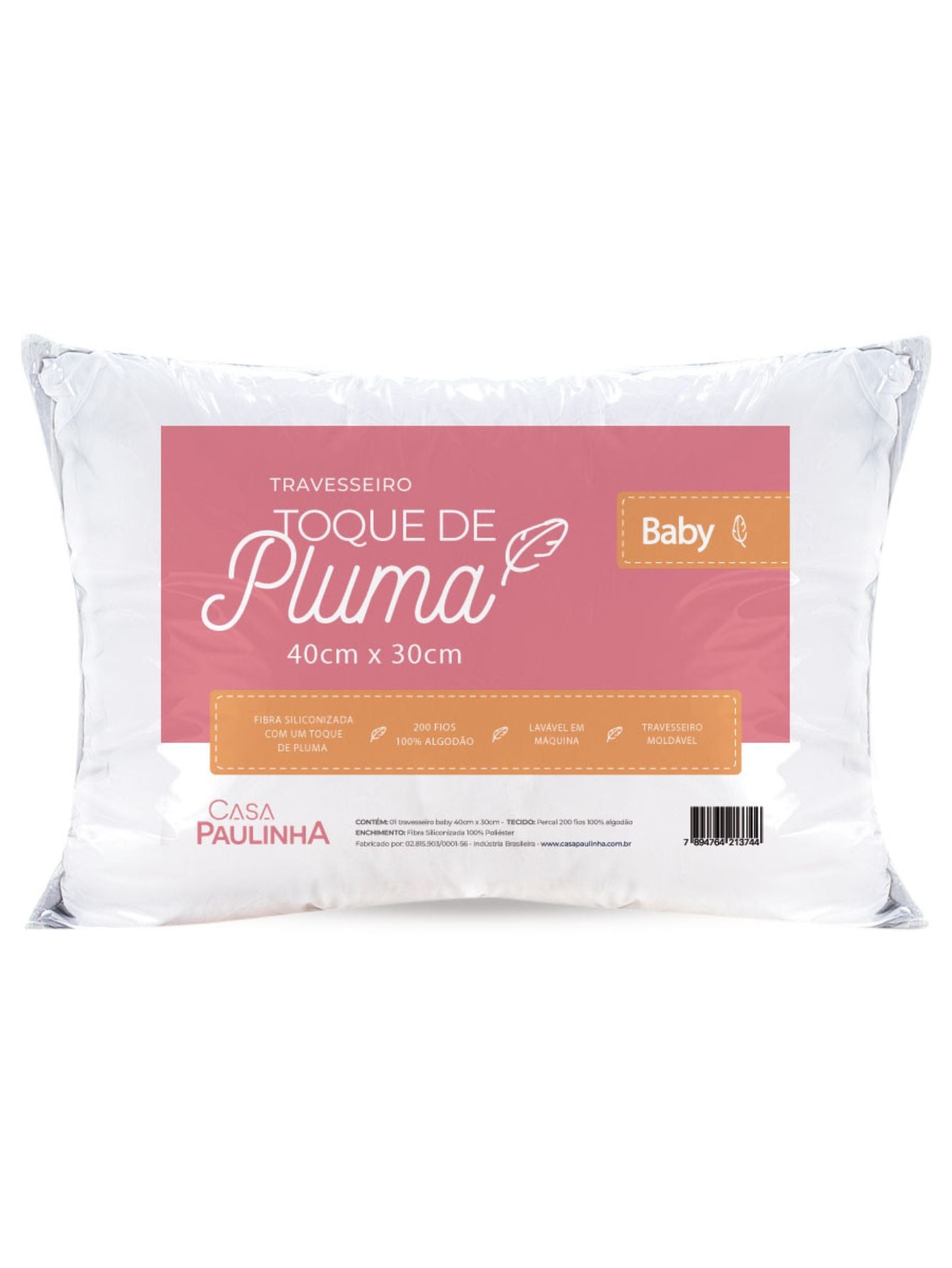 TRAVESSEIRO INFANTIL ANTIALÉRGICO