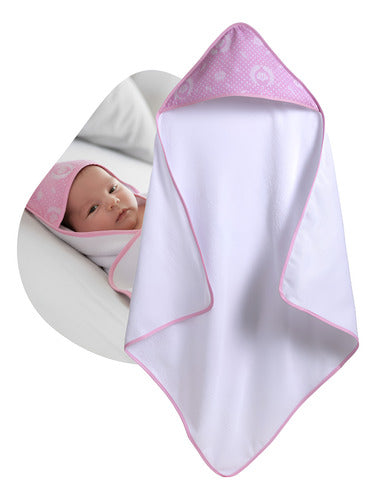 TOALHA DE BEBÊ COM CAPUZ