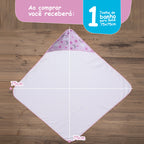 TOALHA DE BEBÊ COM CAPUZ