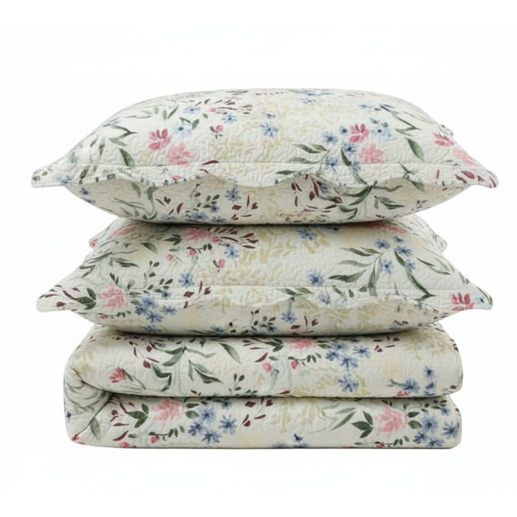 COBRE LEITO EVOLUTION FLORAL DUPLA FACE