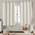 CORTINA BLACKOUT DE PVC COM VOIL XADREZ