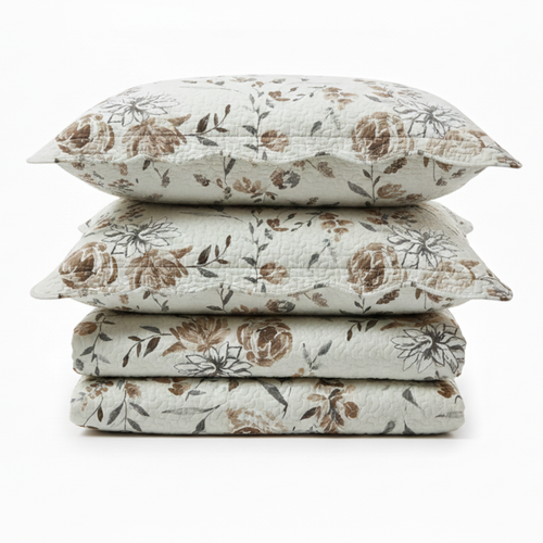 COBRE LEITO EVOLUTION FLORAL DUPLA FACE