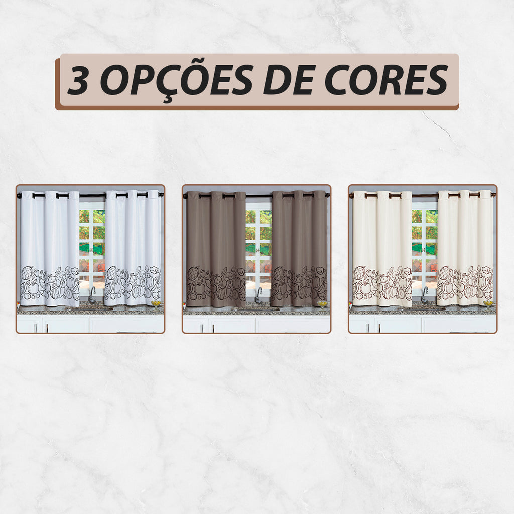 CORTINA BLACKOUT DE PVC 2,20X1,30 ESTAMPADA