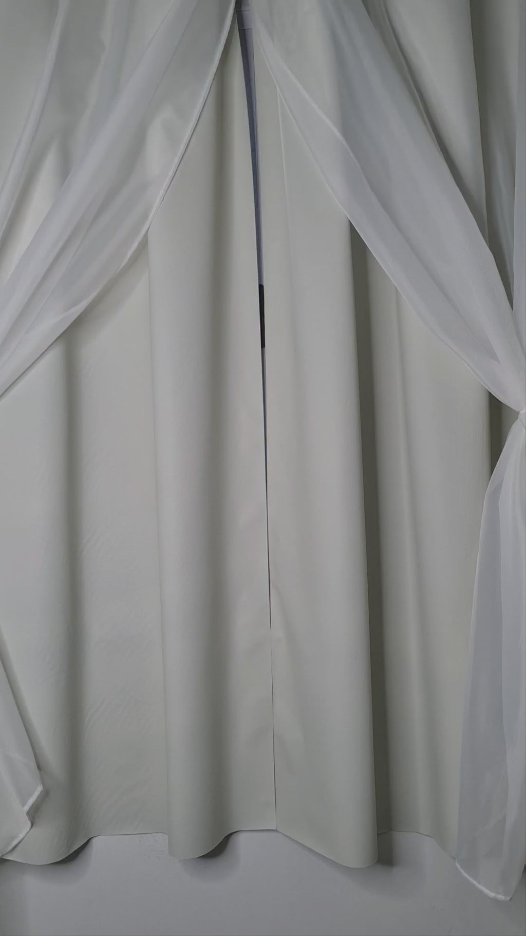 CORTINA BLACKOUT DE PVC COM VOIL