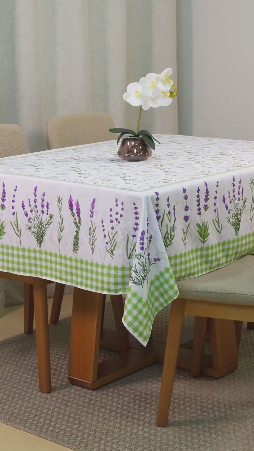 TOALHA DE MESA ESTAMPADA ALLEGRA