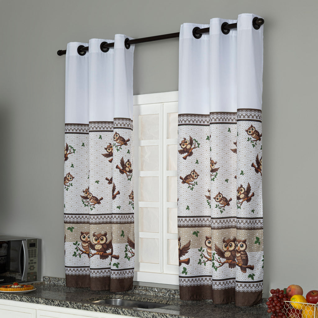 CORTINA DE COZINHA ESTAMPADA 2,00X1,50 OXFORD