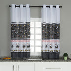 CORTINA DE COZINHA ESTAMPADA 2,00X1,50 OXFORD