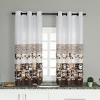 CORTINA DE COZINHA ESTAMPADA 2,00X1,50 OXFORD