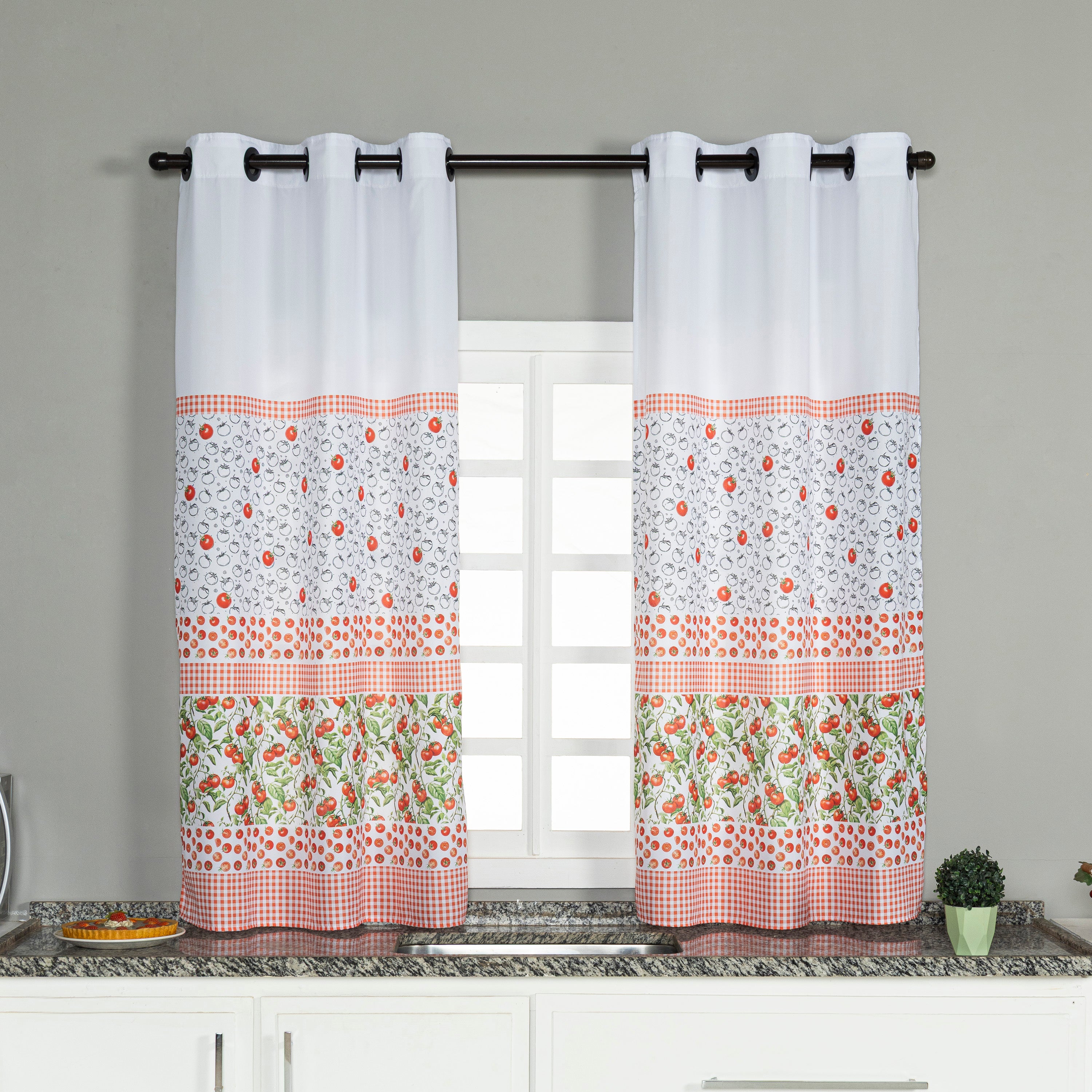 CORTINA DE COZINHA ESTAMPADA 2,00X1,50 OXFORD