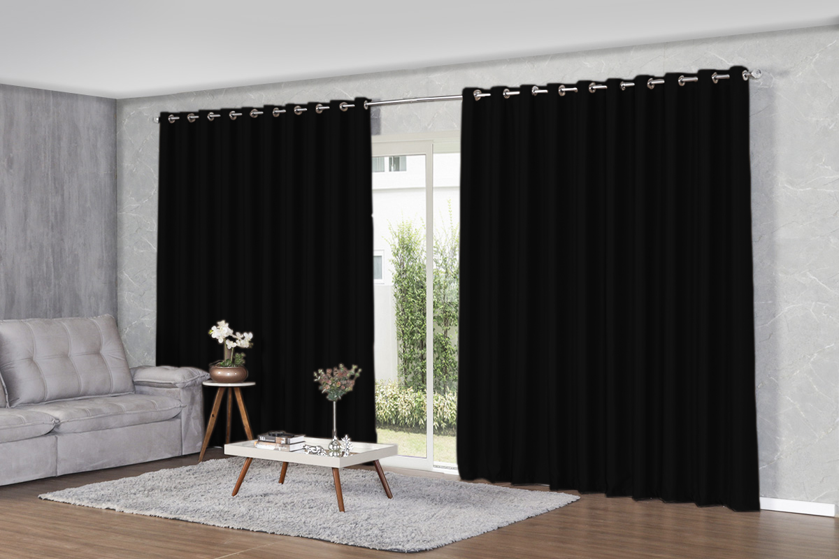 CORTINA BLACKOUT DE TECIDO 6,00X2,70 CORTINA BLACKOUT DE TECIDO 6,00X2,70